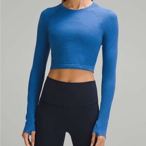 Lululemon Swiftly Tech Cropped Longsleeve